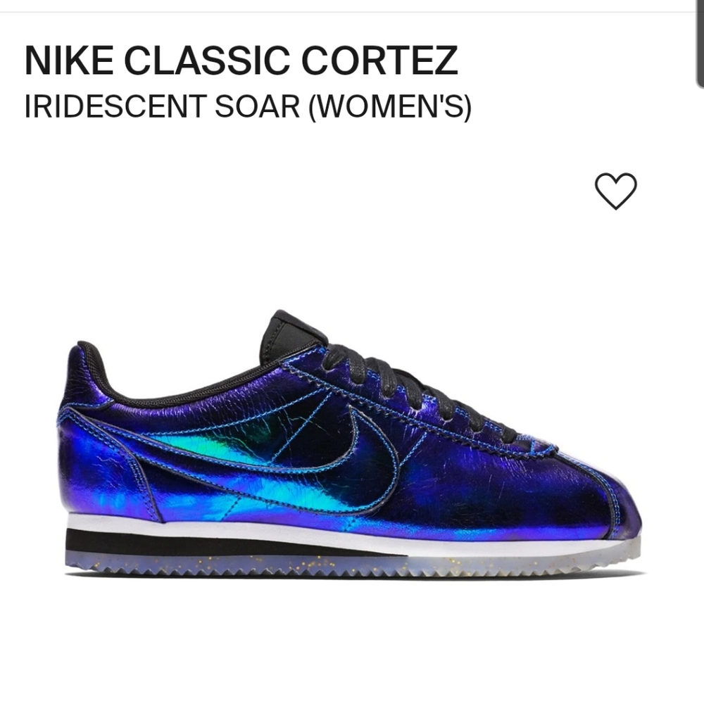 Nike Classic Cortez Iridescent Soar - Size 8W